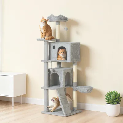 Produktbild von Katzenkletterturm, Katzenturm Ohrenplattform