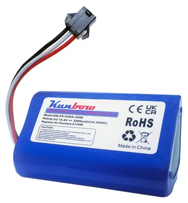 Li-Ion Ersatzakku 3200 mAh für Ecovacs Deebot Slim & D-Serie