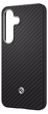 Zdjęcie produktu dla Spigen Enzo Aramid, Pokrowiec, Samsung, Galaxy S25+, 17 cm (6.7"), Czarny, Srebrny