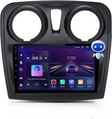 Immagine prodotto di Junsun 2din autoradio Renault Logan 2, Dacia Sandero 2014-2019 Android s GPS navigací, WIFI, USB, Bluetooth, Android radio Renault Logan, Sandero Výkon: 2GB RAM + 32GB ROM