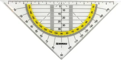 Produktbild von DONAU Geometriedreieck Flexi 16cm 0 0 0