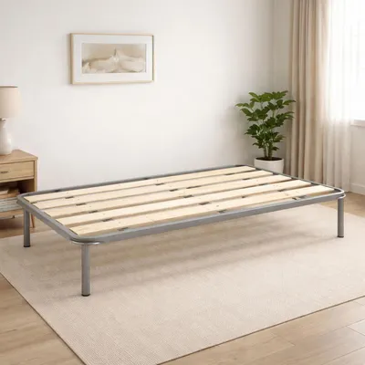 Immagine prodotto di Talamo Italia Rete Letto Singolo Alsa 190x80 cm Grigio Alluminio, Singolo Peso Supportato 100 kg  Italy