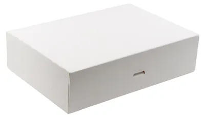 Produktbild von KAPAK Große Keksbox Weiß 25x21x7 cm für Gebäck