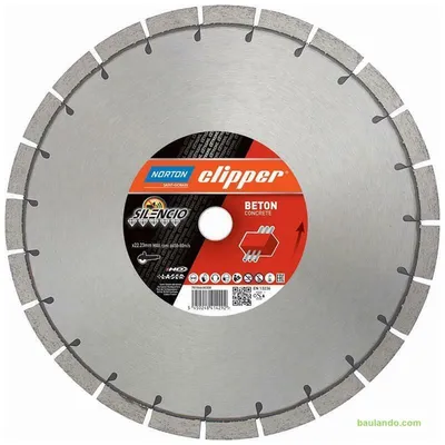 Obrázok produktu pre Diamantový rezný kotúč Norton Clipper Extreme Concrete Silencio - 400 x 25,4 mm 70184643510