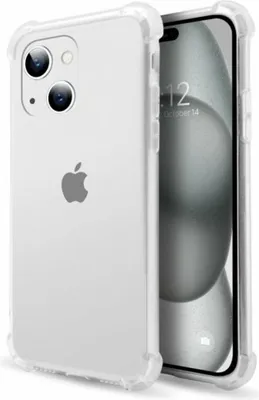Immagine prodotto di PcCom iPhone 15 Custodia trasparente per telefono cellulare Apple iPhone 15