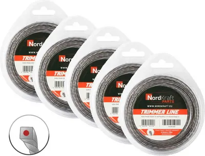 Obrázek produktu pro Kroucená šňůra (čtvercová) 2,4 mm/10 m, zesílená (balení 5 ks)