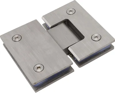 Obrázok produktu pre Bezrámové sklenené sprchové dvere záves 180 stupňov 120 lb nosnosť ťažké kúpeľne pre 8 mm až 12 mm hrubé