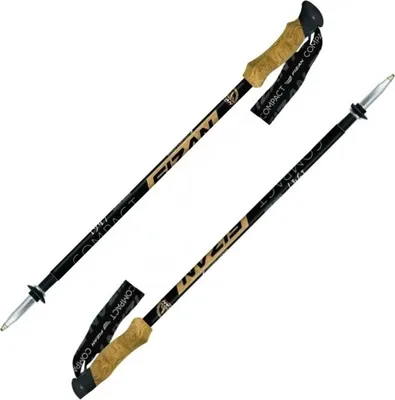Zdjęcie produktu dla Fizan Compact 1947 Black/Brown 59 - 132 cm Kije trekkingowe