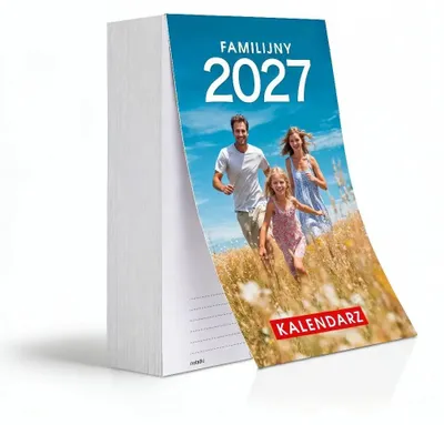 Obrázok produktu pre Kalendár 2027, formát A5, odolný, veľký, rodinný