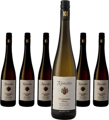 Produktbild von 6 x Künstler Hochheimer Hölle Riesling Qualitätswein trocken