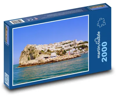 Produktbild von Puzzle 2000 Malerische Insel im Meer - martinpuzzle