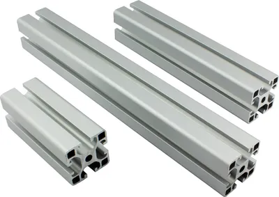 Produktbild von ALU Profil Aluprofil 40x40mm Nut 8 Aluminium Systemprofil Typ I 200cm 2000mm