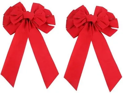 Obrázek produktu pro Velká vánoční dekorace z plyše – 45 x 25 cm