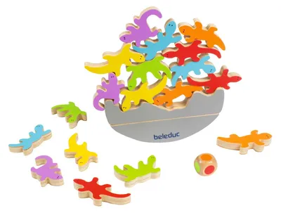 Productafbeelding van Beleduc EL Gecko, kinderspeelgoed, leerspeelgoed voor thuis - bekend van kinderdagverblijven