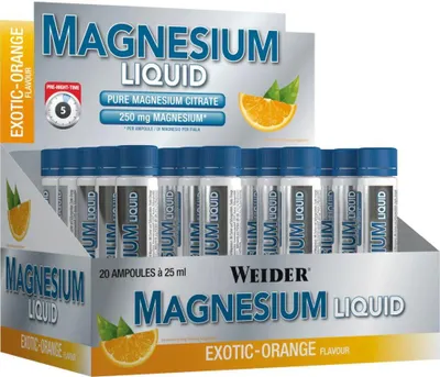 Produktbild von Weider Magnesium Liquid Exotic-Orange-20x25 ml