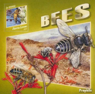 Produktbild von Briefmarken Sierra Leone 2017 Mi Block 1301 (kompl. Ausg.) postfrisch Bienen