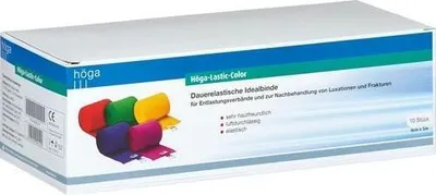 Productafbeelding van HÖGA-LASTIC Color, ideale plakband, 8 cm x 5 m, dunne cellofaan.