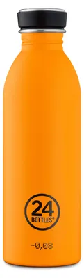 Immagine prodotto di 24Bottles borraccia in acciaio inox arancione da 0,5 l, a prova di perdite, non termica