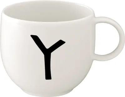 Produktbild von like. by Villeroy & Boch LETTERS Kaffeebecher 'Y' 330 ml