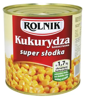 Obrázek produktu pro Sladká kukuřice Rolnik v konzervě 2,12 kg