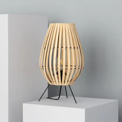 Produktbild von Tischlampe aus Bambus Atamach Natürlich