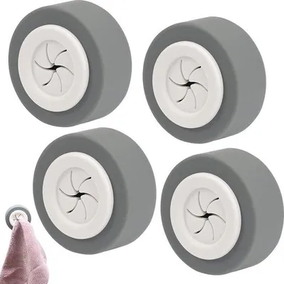 Immagine prodotto di Portasciugamani rotondi per 4 pezzi senza fori - Accessori da cucina per la casa e il bagno
