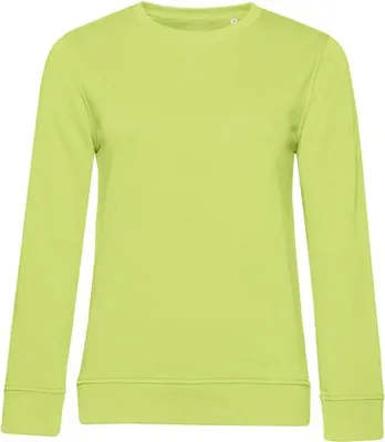 Produktbild von Damen-Sweatshirt - B&C ORGANIC C-NECK/W - lime - Größe L