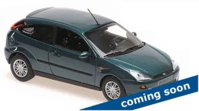 Produktbild von Minichamps 1:43 FORD FOCUS 2-DOOR - 1998 - GREEN METALLIC 940087001