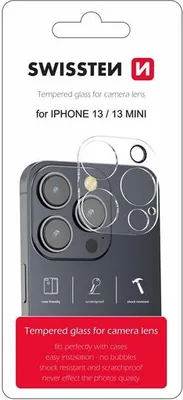 Produktbild von Swissten - Tempered Glass Camera Lens iPhone 16