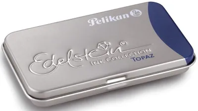 Zdjęcie produktu dla Pelikan Tintenpatrone Edelstein Ink GTP/6 Topaz im Metalletu