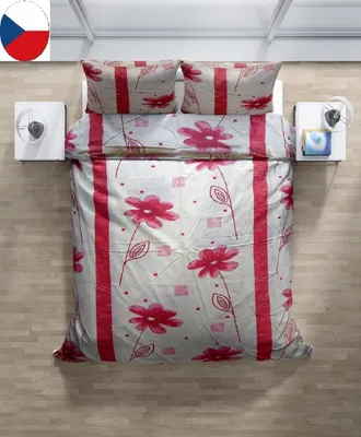 Produktbild von Top textil Bettlaken aus Baumwolle red Agneska