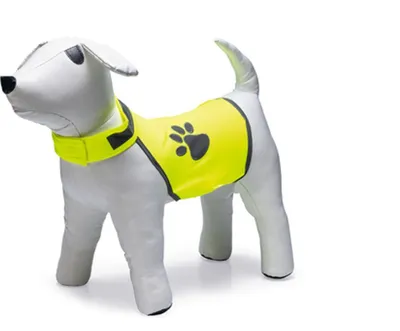 Produktbild von Beeztees Safety Gear Sicherheitsweste - Hund - gelb - S