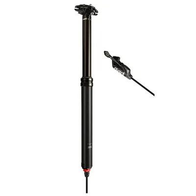 Obrázek produktu pro Sedlovka RockSh.Reverb Ste.1xRemote C1 34,9Ø,125 mm, černá, vlevo/dole, MMX, L 351 mm