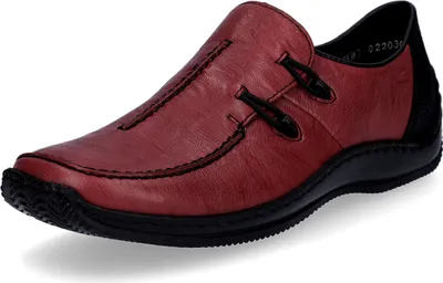 Produktbild von Rieker Damen Slipper Leder L1751, Größe:40 EU, Farbe:Rot