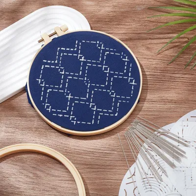 Produktbild von Sashiko-Nadeln Handnadeln Edelstahl zum Sticken und Quilten, 50 Stück