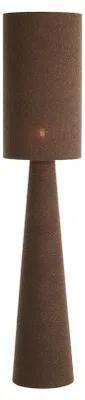 Obrázok produktu pre Light & Living - lampa stojaca - Micky - hnedá - textil - Ø 38cm - E27 - 1891964