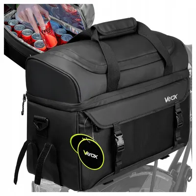 Obrázek produktu pro Brašna na kolo Vayox VA0350 | 11 L | Easy-Mount | Izolace | Černá