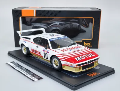 Zdjęcie produktu dla BMW M1 nr 10 Rally WM Tour de Corse B.Darniche/A.Mahe 1982 IXO 1:18