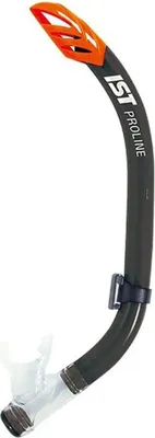 Image de Est Dolphin Tech Seal Tuba de plongée Noir Noir One Size