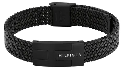 Image de Bracelet en acier noir pour homme Nautical Mesh 2790707