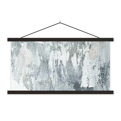 Produktbild von MuchoWow® Textilposter Farbe - Industrie - Design 90x45 cm mit schwarzem Rahmen - Klemmleisten