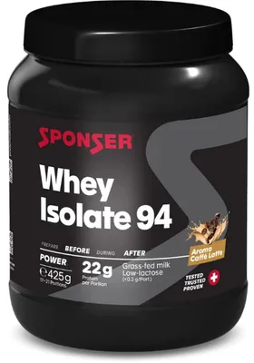 Produktbild von Sponser Whey Isolate 94 - 425 g Caffe Latte