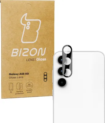 Produktbild von Szkło na aparat Bizon Glass Lens do Galaxy A55 5G, 2 sztuki