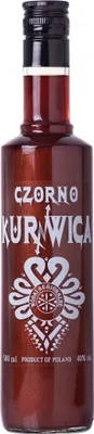 Obrázek produktu pro Vodka Czorno Kurnwica Edycja Limitowana Rubinowa 500 ml | Vodka |500 ml | 40% alkoholu | Wodki Regionalne | nápad na dárek | 18+