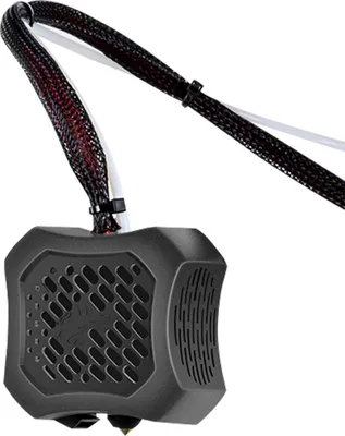 Produktbild von Zusammengebauter Vollextruder-Hotend-Kit von Creality, doppelter Kuehlventilator mit 0,4-mm-Duese, Aluminium-Heizblock, 100-k-Ohm-Thermistor, 24 V, kompatibel mit Creality Ender-3 V2 3D-Drucker