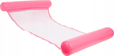 Produktbild von Aufblasbare Wasserhängematte Matratze Pool Lounge schwimmend aufblasbar rosa