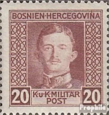 Produktbild von Briefmarken Österr.-Bosnien-Herzeg. 1917 Mi 130 postfrisch Karl I.