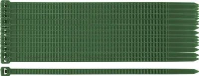 Produktbild von NEO TOOLS Nylon Kabelbinder Schwarz Set 50 Stück - Innen- und Außenbereich Verwendet - grün oder braun