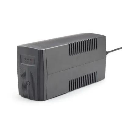 Obrázek produktu pro Gembird EG-UPS-B850, Line-interaktivní, 0,85 kVA, 510 W, 50/60 Hz, 10 ms, Přepětí, Přílišné vybití, Zkrat