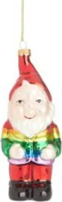 Produktbild von Zwerg in Regenbogenjacke Weihnachtskugel - Sass & Belle
